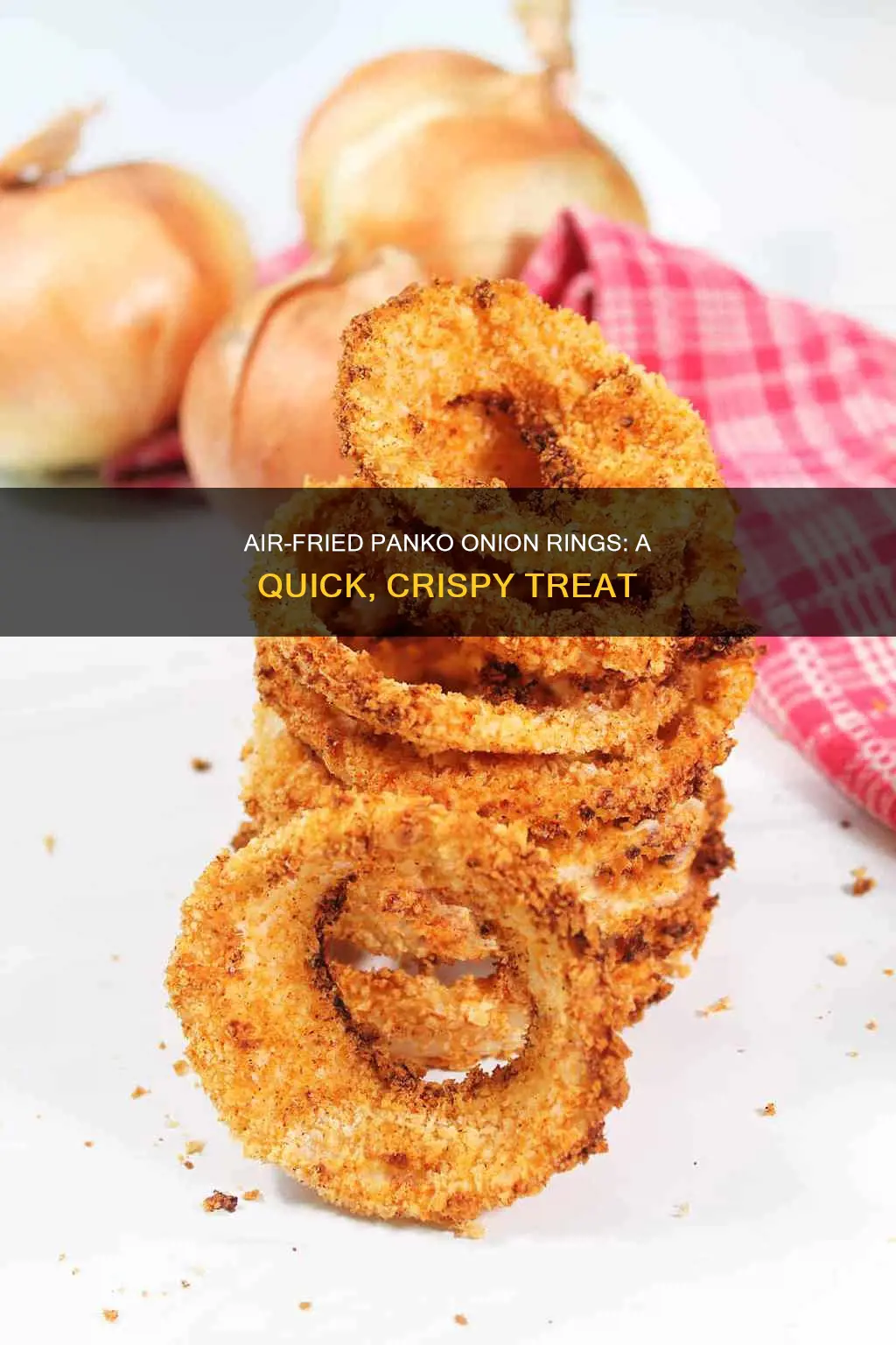 how to make panko onion rings in air fryer