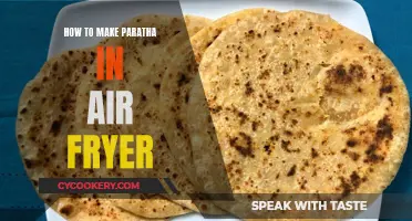 Air-Fried Paratha: Quick, Easy, and Delicious!