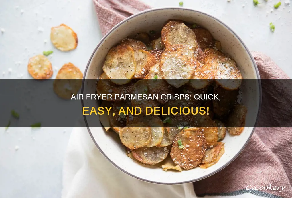 how to make parmesan crisps in the air fryer