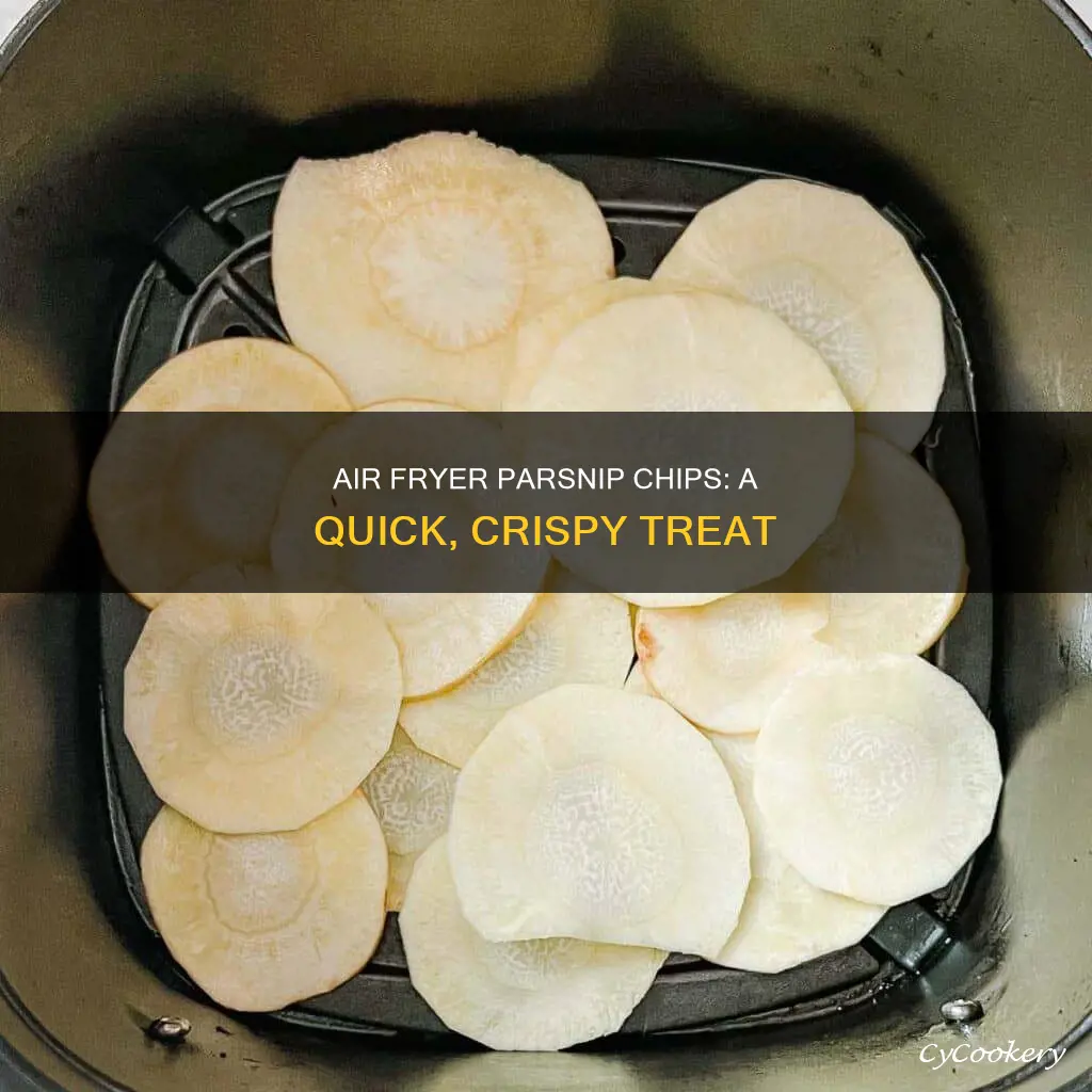 how to make parsnip chips in air fryer