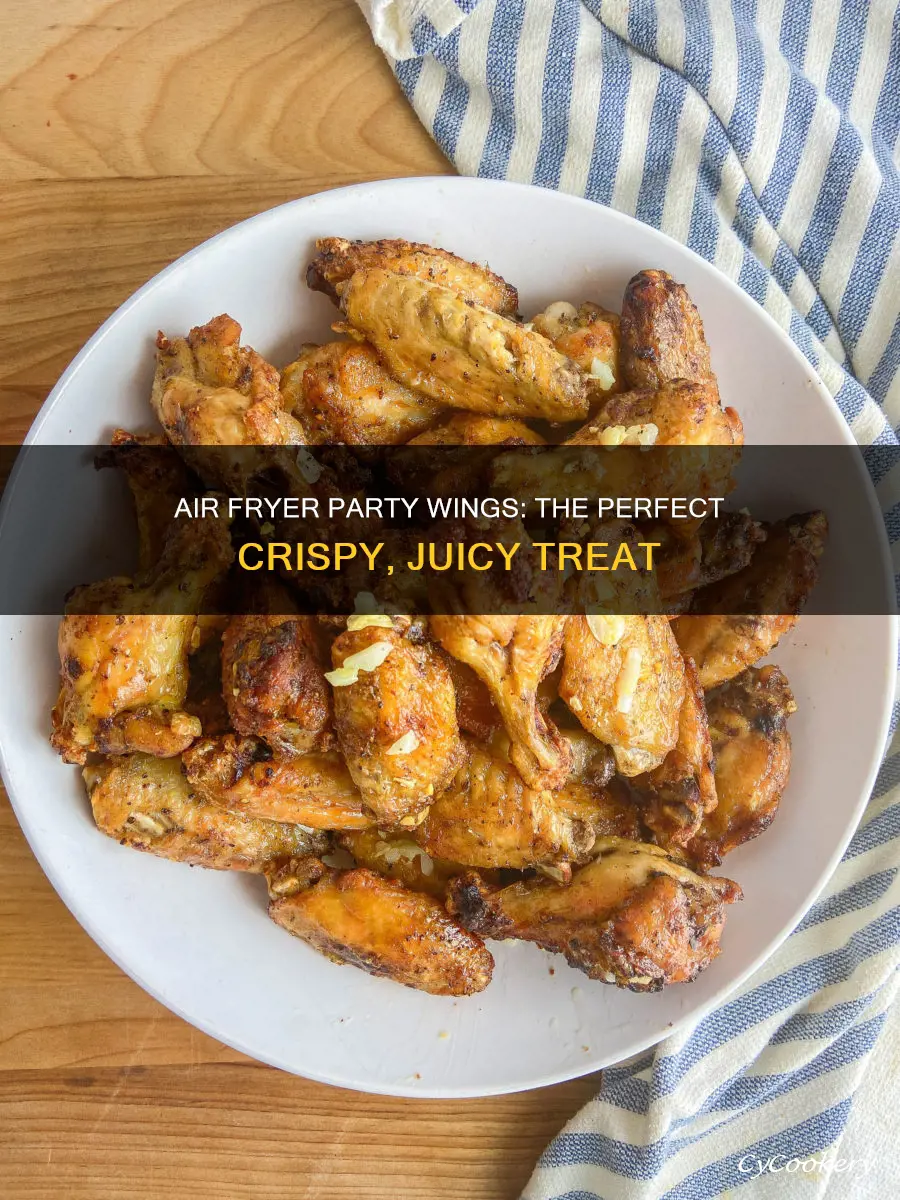 how to make party wings in air fryer