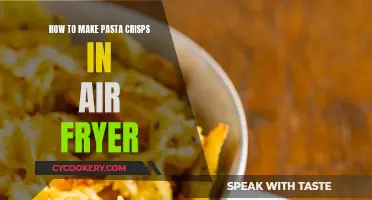 Air Fryer Pasta Crisps: A Quick, Easy Snack