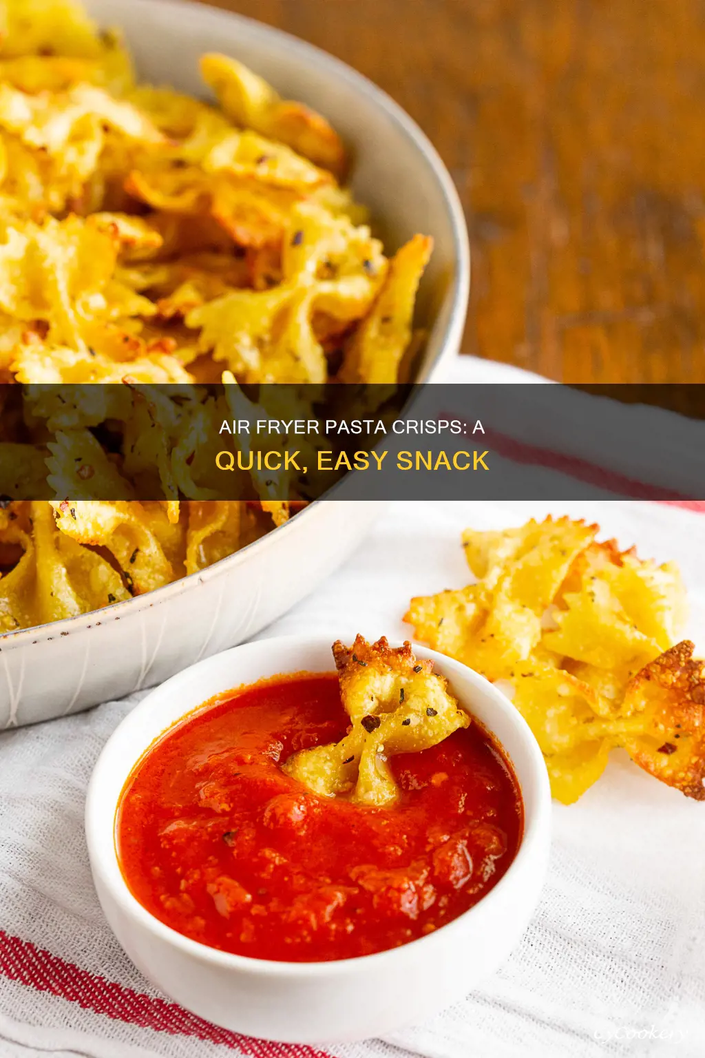 how to make pasta crisps in air fryer