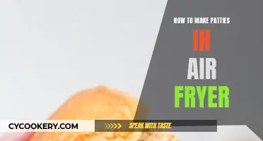 Air-Fried Patty Perfection: A Quick, Easy Guide