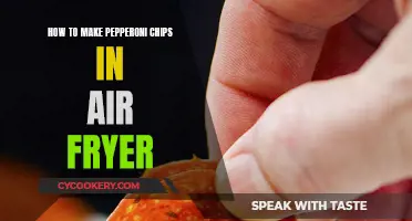 Air Fryer Pepperoni Chips: Quick, Easy, and Delicious!