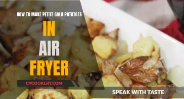 Air-Fryer Gold: Petite Potatoes Perfected