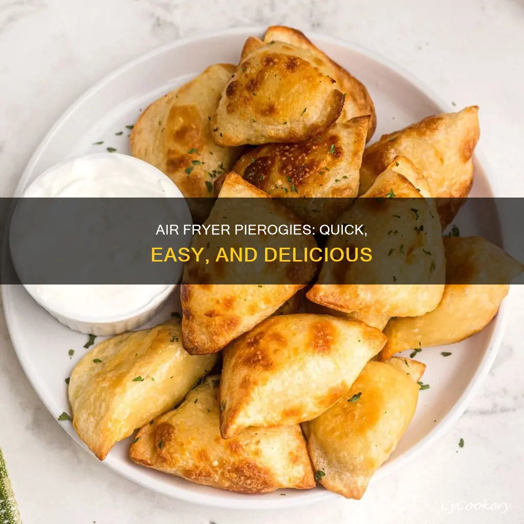 how to make pierogies in air fryer