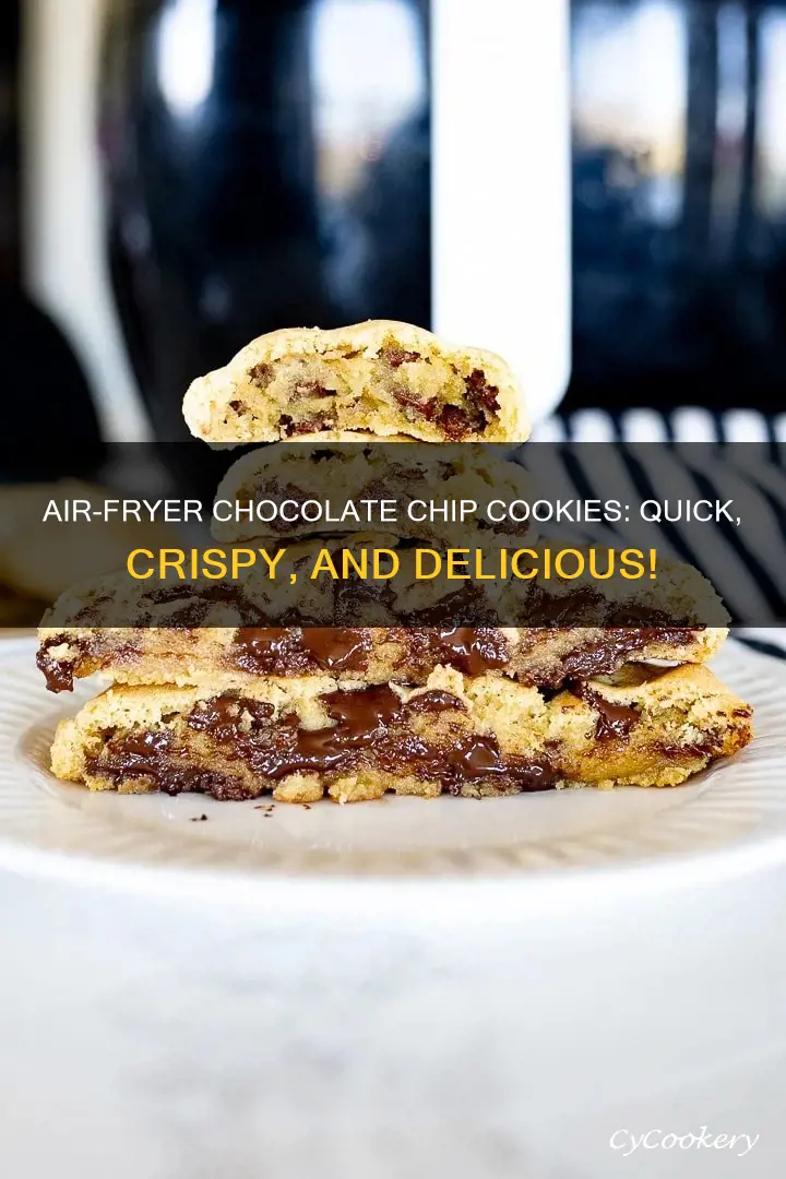 how to make pillsbury chocolate chip cookies in air fryer