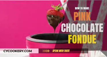 Creating Pink Chocolate Fondue: A Tasty Guide