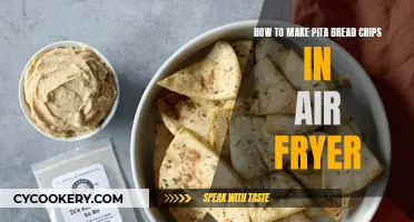 Air-Fried Pita Chips: A Quick, Crunchy Delight