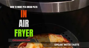 Air-Fried Pita Bread Pizzas: Quick, Easy, and Delicious!