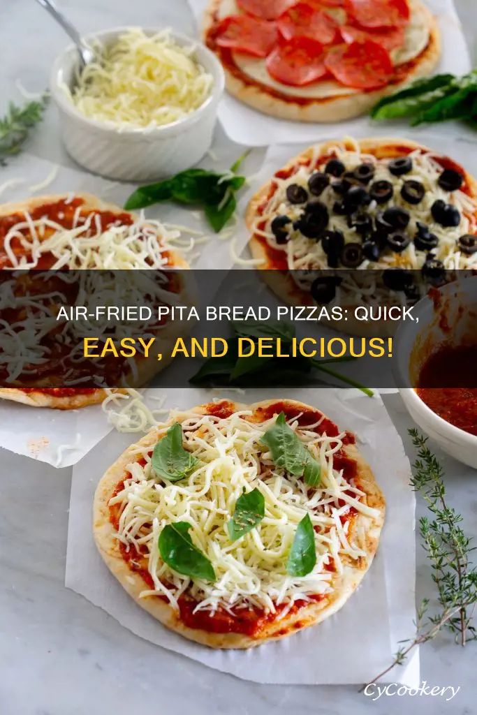 how to make pita bread pizza in air fryer