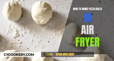 Air-Fryer Pizza Balls: Quick, Easy, and Delicious!