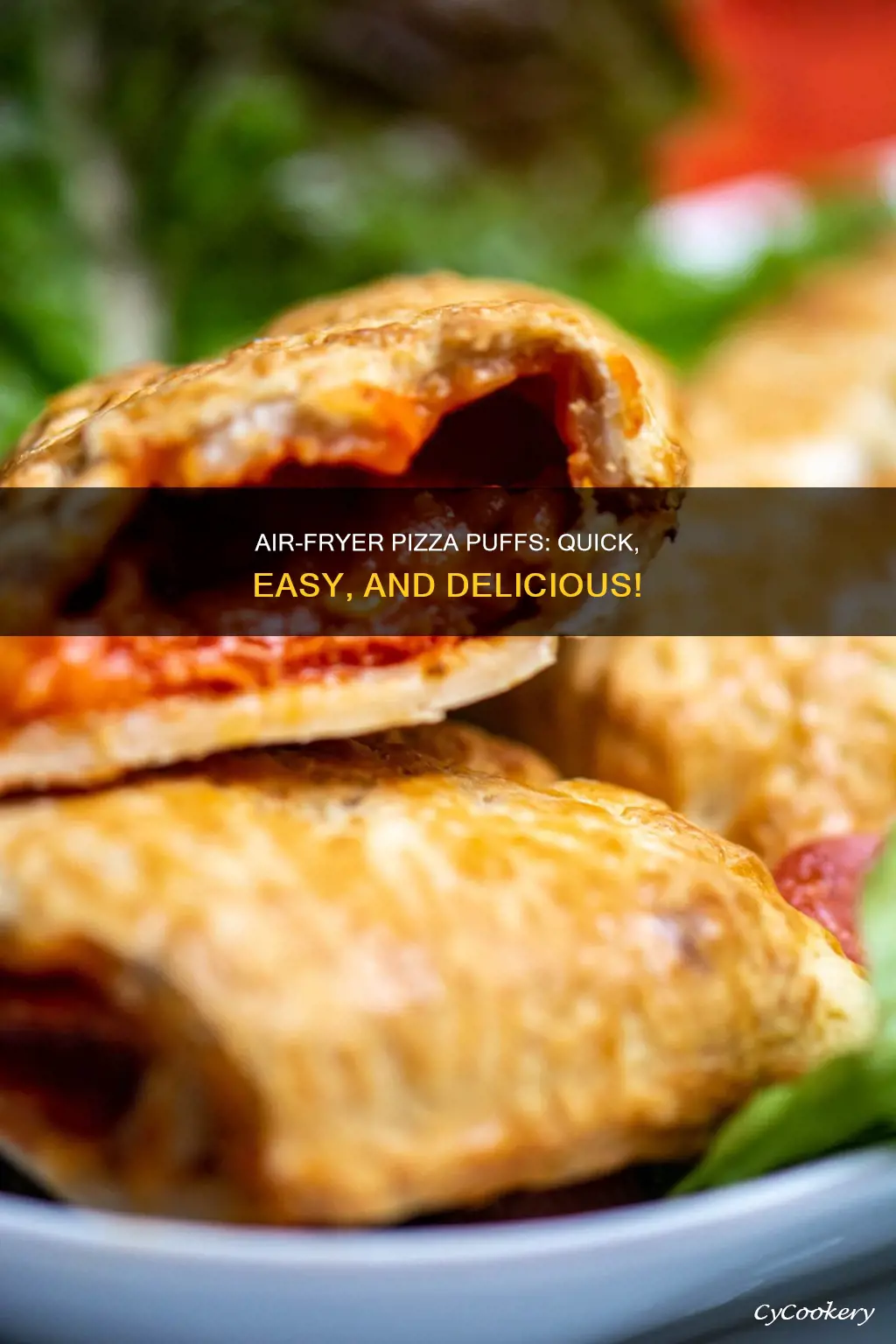 how to make pizza puffs in the air fryer