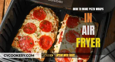 Air-Fryer Pizza Wraps: Quick, Easy, and Delicious!