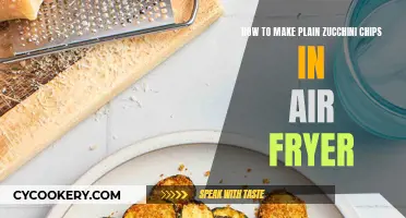 Air Fryer Zucchini Chips: A Healthy, Tasty Treat