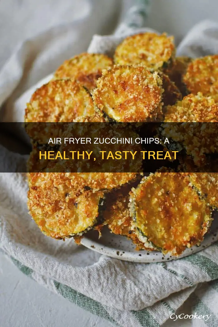 how to make plain zucchini chips in air fryer