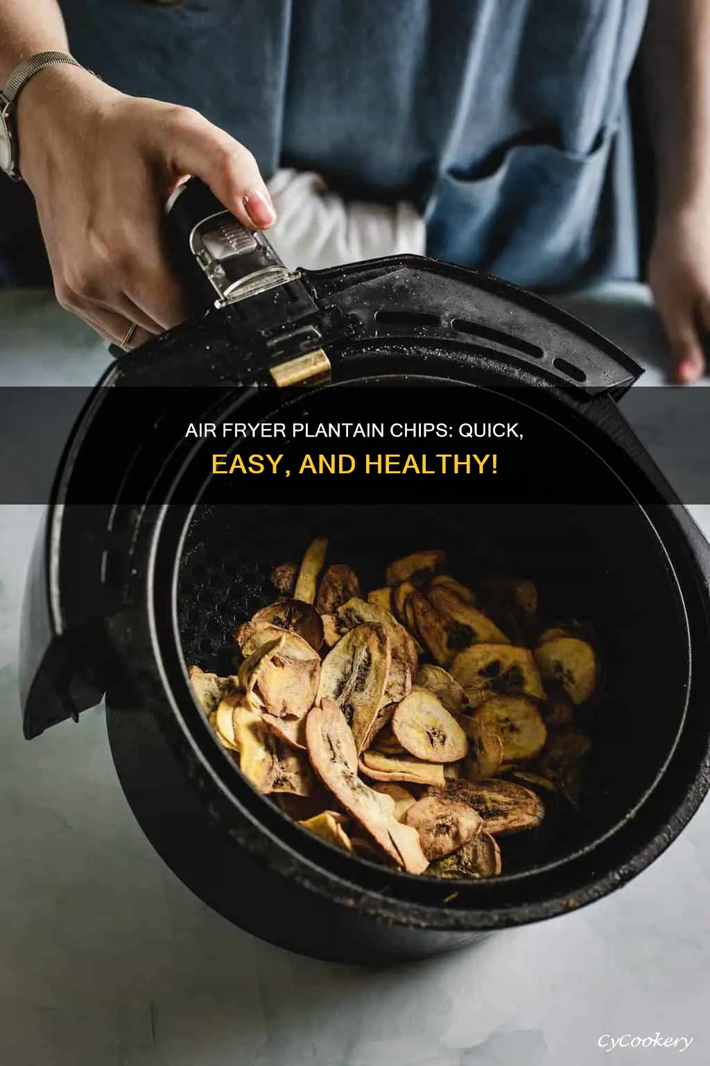 how to make plantain chips air fryer