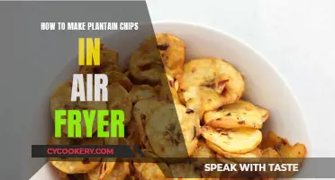 Air Fryer Plantain Chips: A Quick, Easy, Healthy Treat