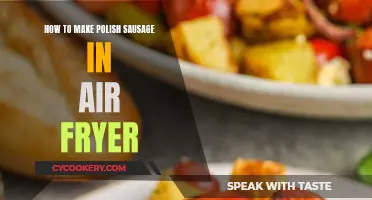 Air-Fryer Polish Sausage: Quick, Easy, Delicious!