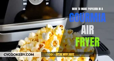 Air-Fried Popcorn: Gourmia Style