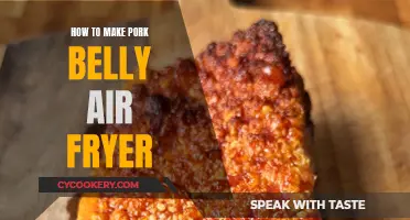 Air-Fried Pork Belly: A Quick, Crispy Delight