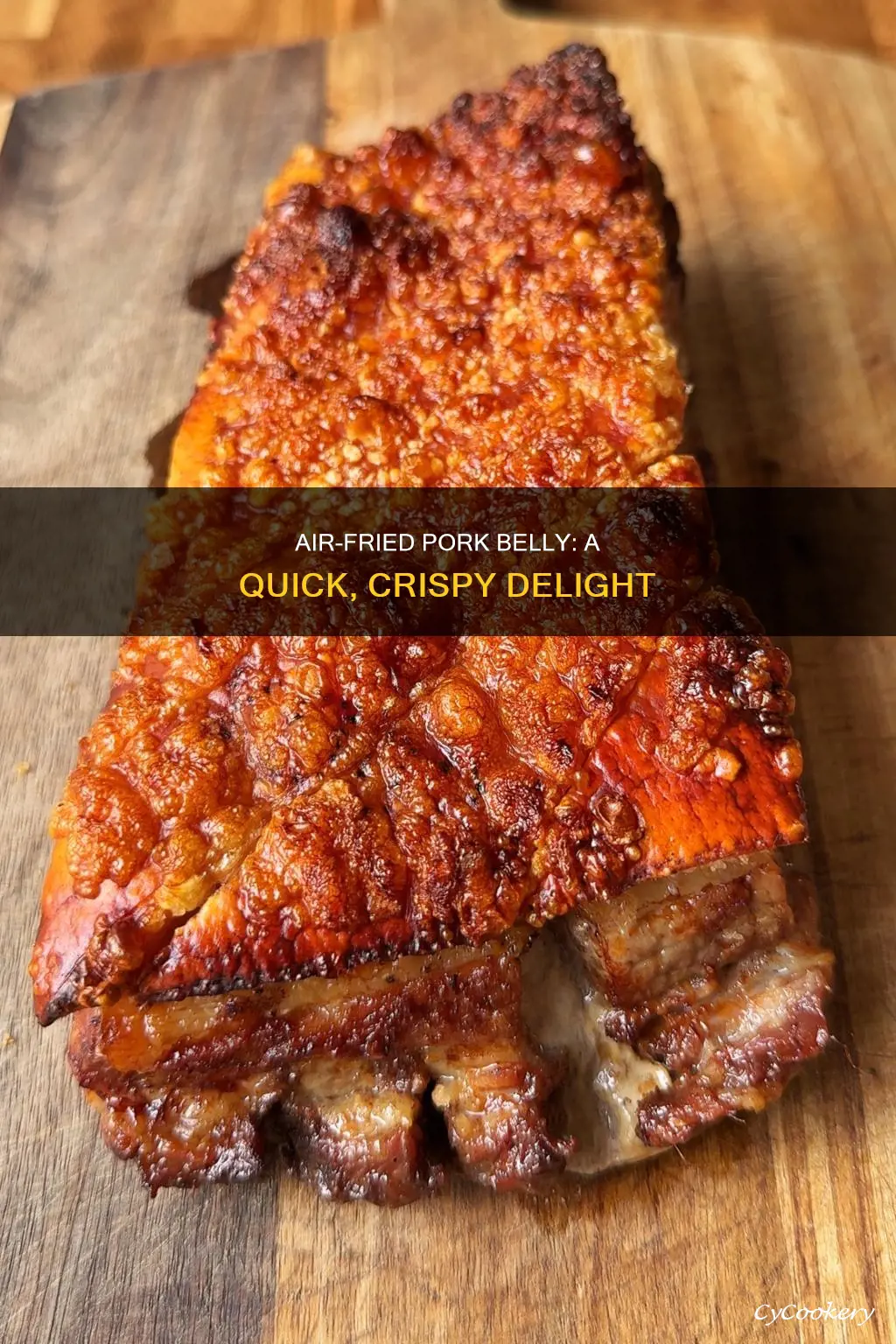 how to make pork belly air fryer