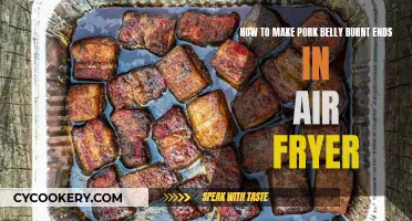 Pork Belly Burnt Ends: Air Fryer Magic