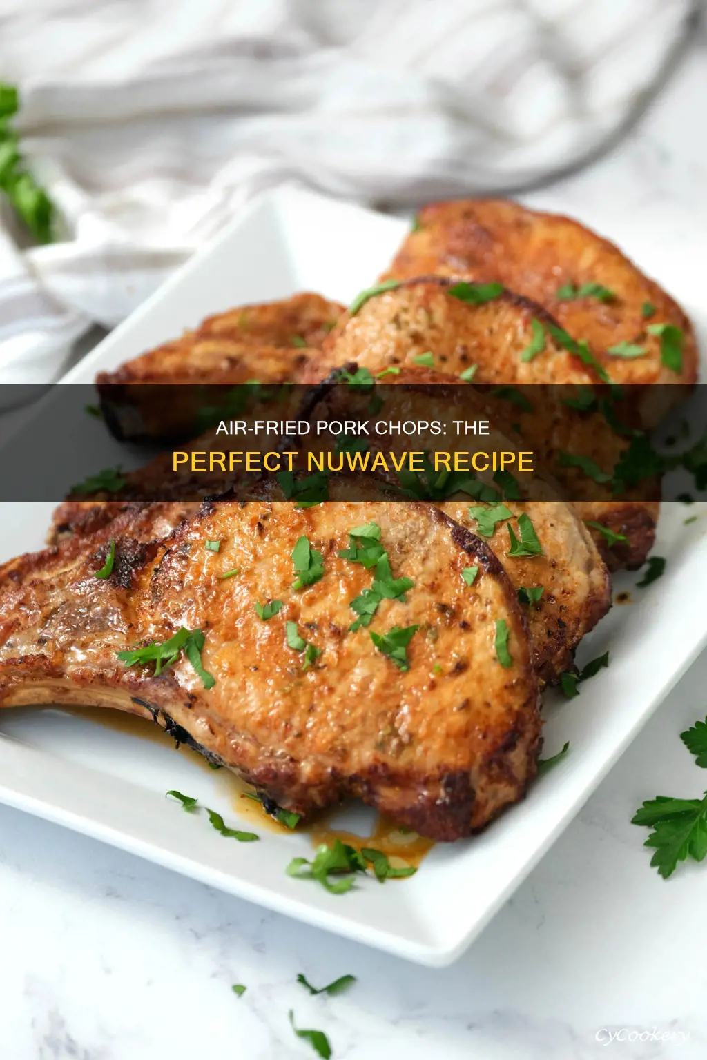 how to make pork chops in a nuwave air fryer