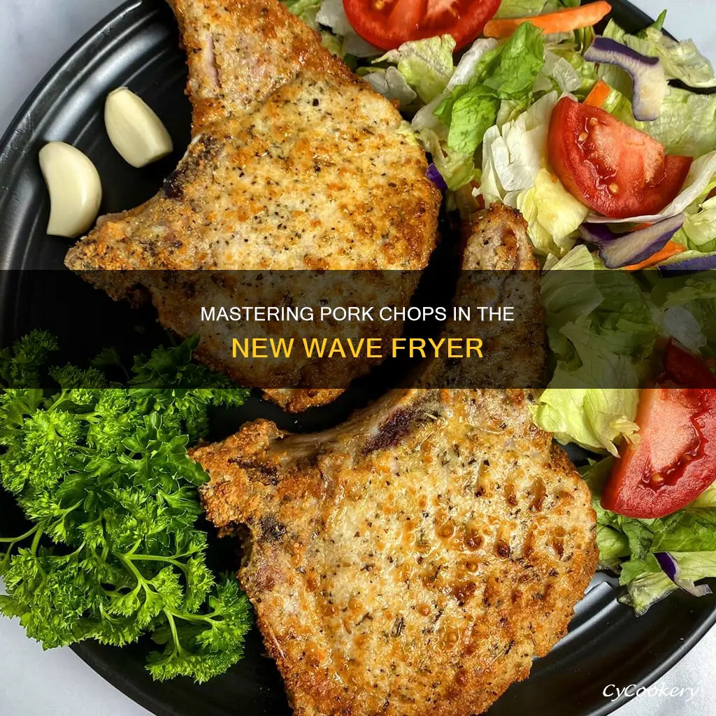 how to make pork chops on a newwave fryer