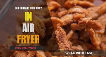 Air Fryer Pork Jerky: A Quick, Easy, and Delicious Treat