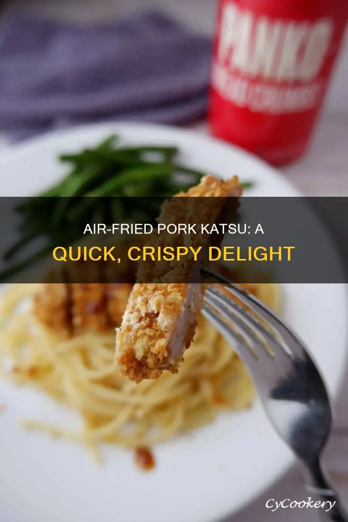 how to make pork katsu in air fryer