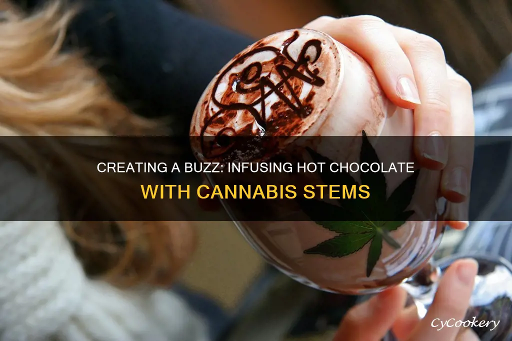 how to make pot hot chocolate with stems