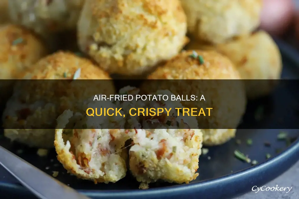 how to make potato balls in air fryer