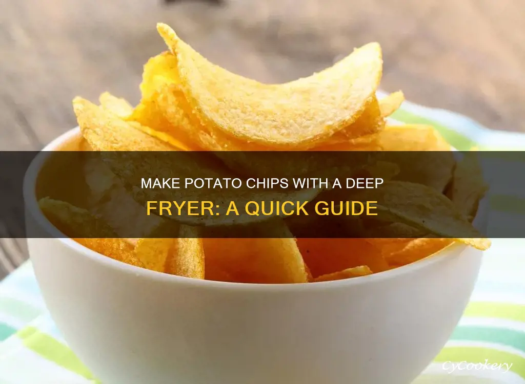 how to make potato chips in deep fryer