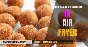 Air Fryer Potato Croquettes: A Quick, Crispy Treat