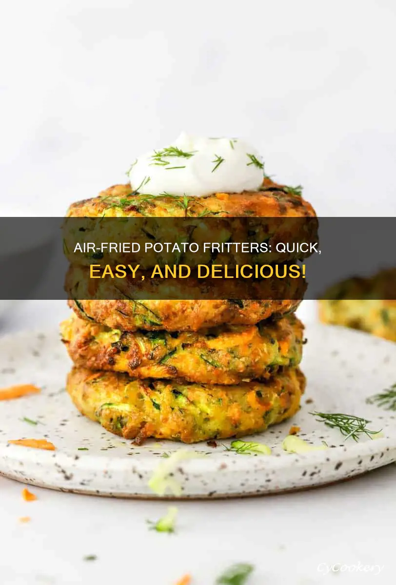 how to make potato fritters in air fryer