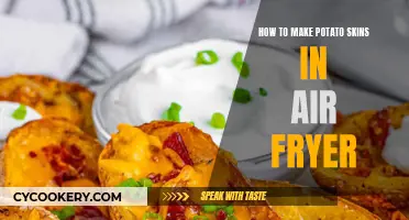 Air-Fried Potato Skins: A Quick, Crispy Delight