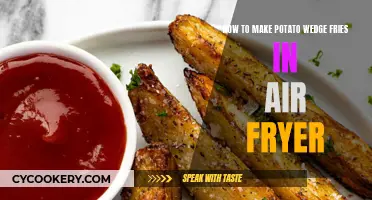 Air Fryer Potato Wedge Fries: Quick, Crispy, Delicious!