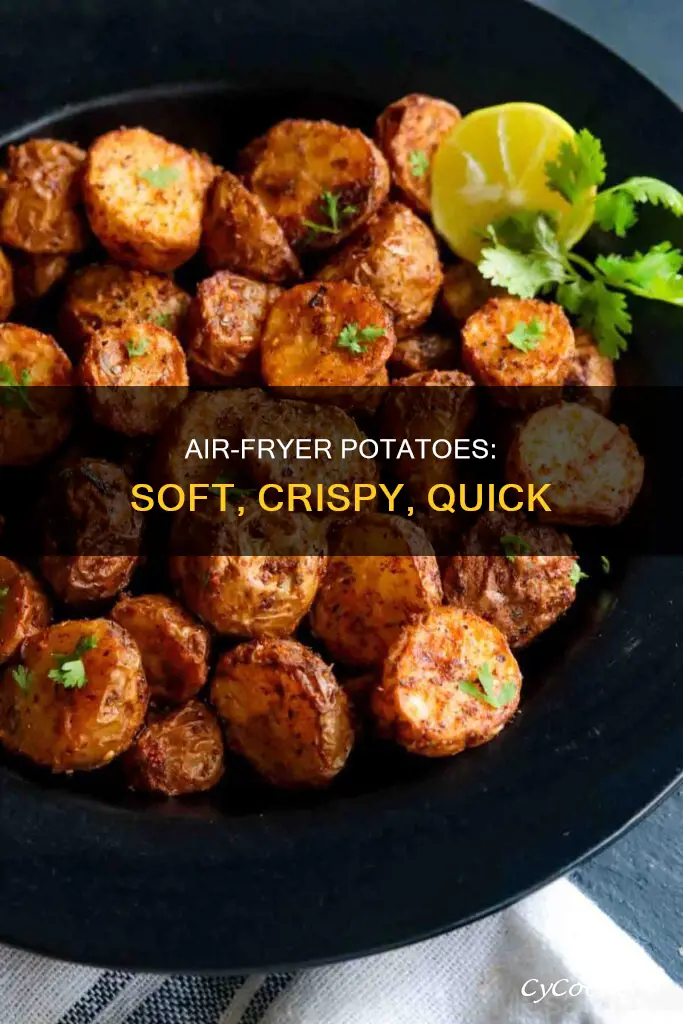 how to make potatoes soft in air fryer