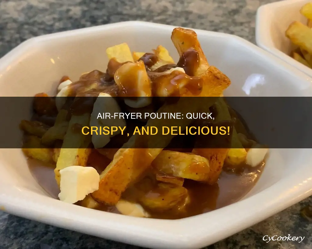 how to make poutine in air fryer