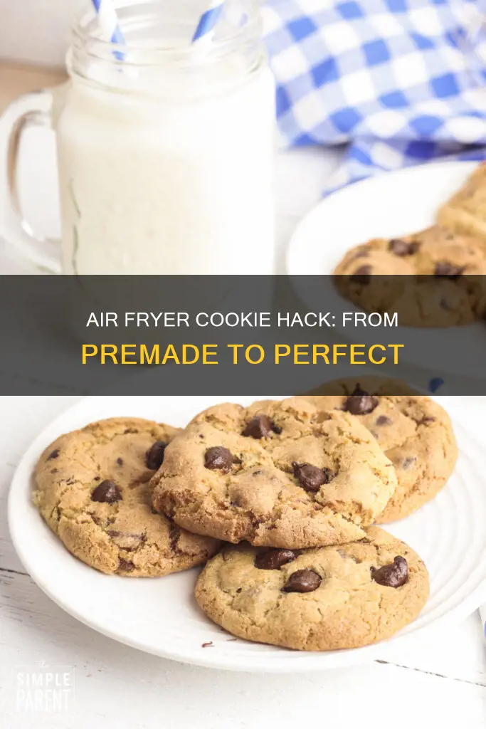 how to make premade cookies in air fryer