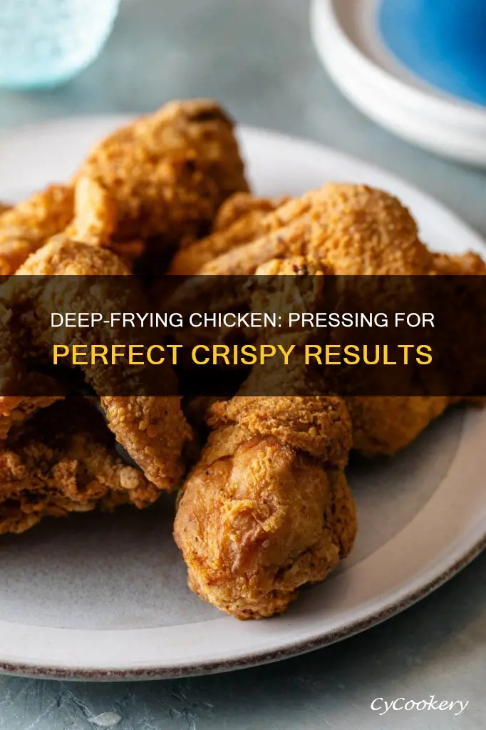 how to make presse deep fryer fry chicken