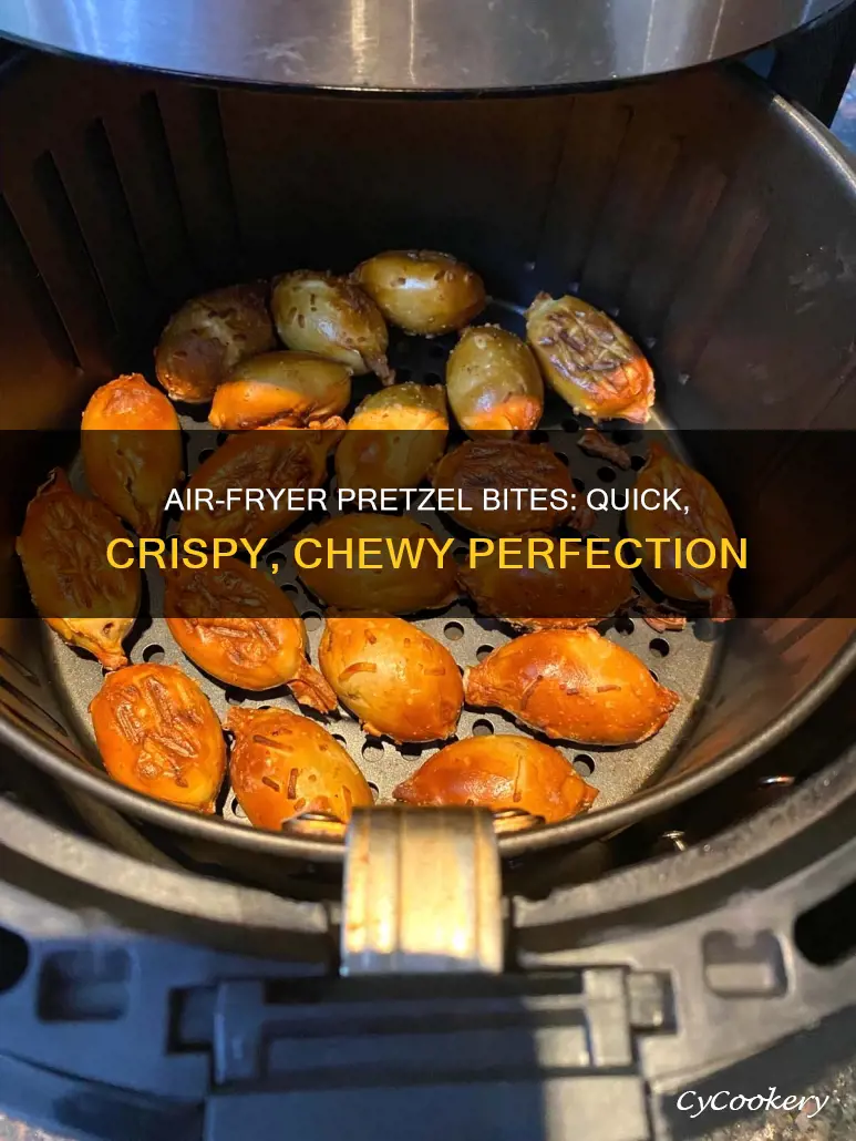 how to make pretzel bites in air fryer