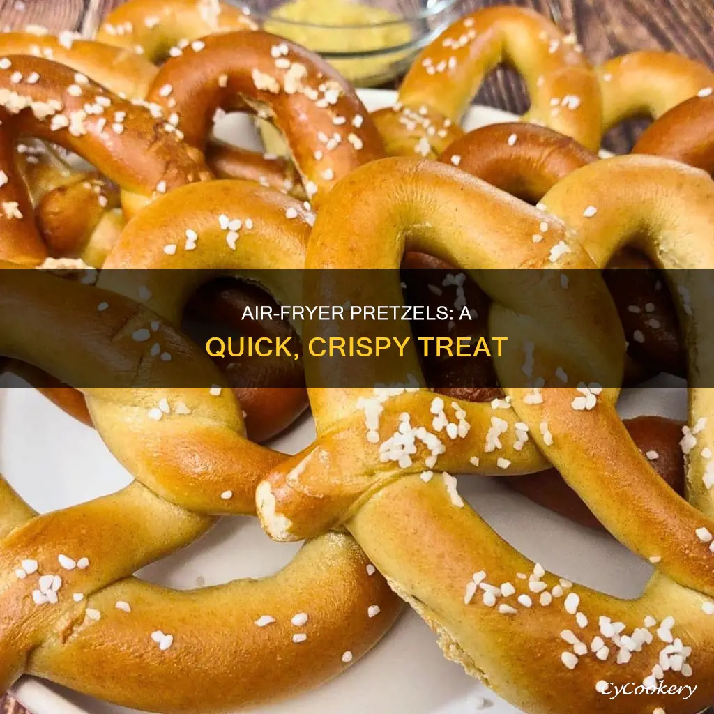 how to make pretzels in a air fryer