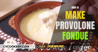 Creating a Creamy Provolone Fondue: A Step-by-Step Guide