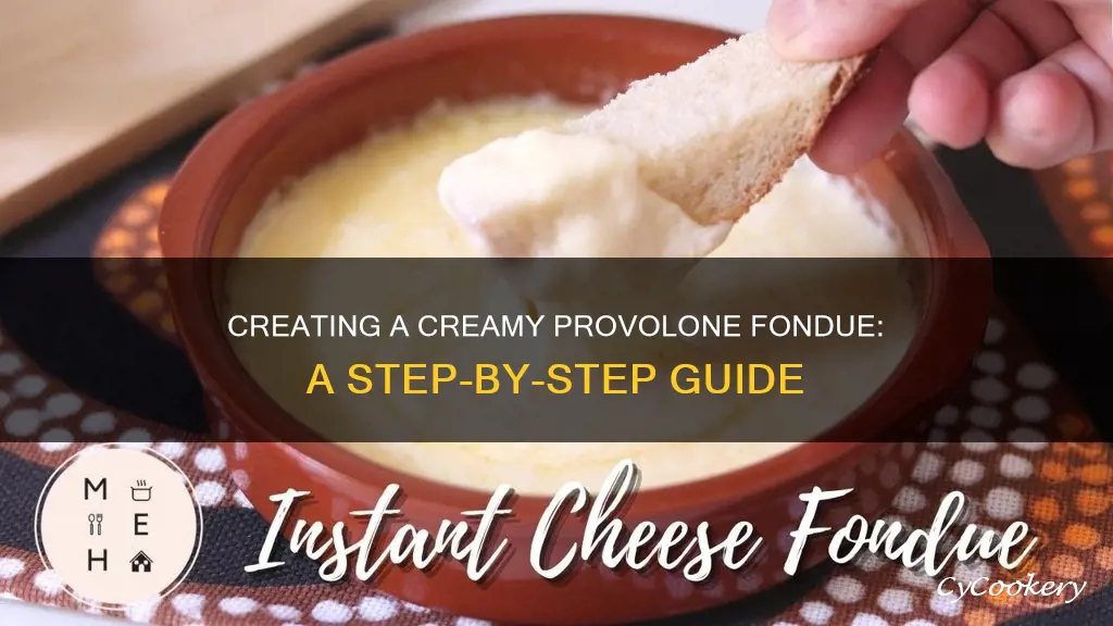 how to make provolone fondue