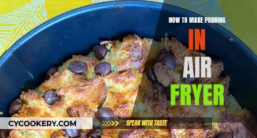 Air-Fried Pudding: A Quick, Easy Treat