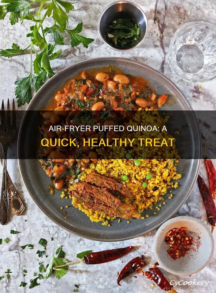 how to make puffed quinoa in air fryer