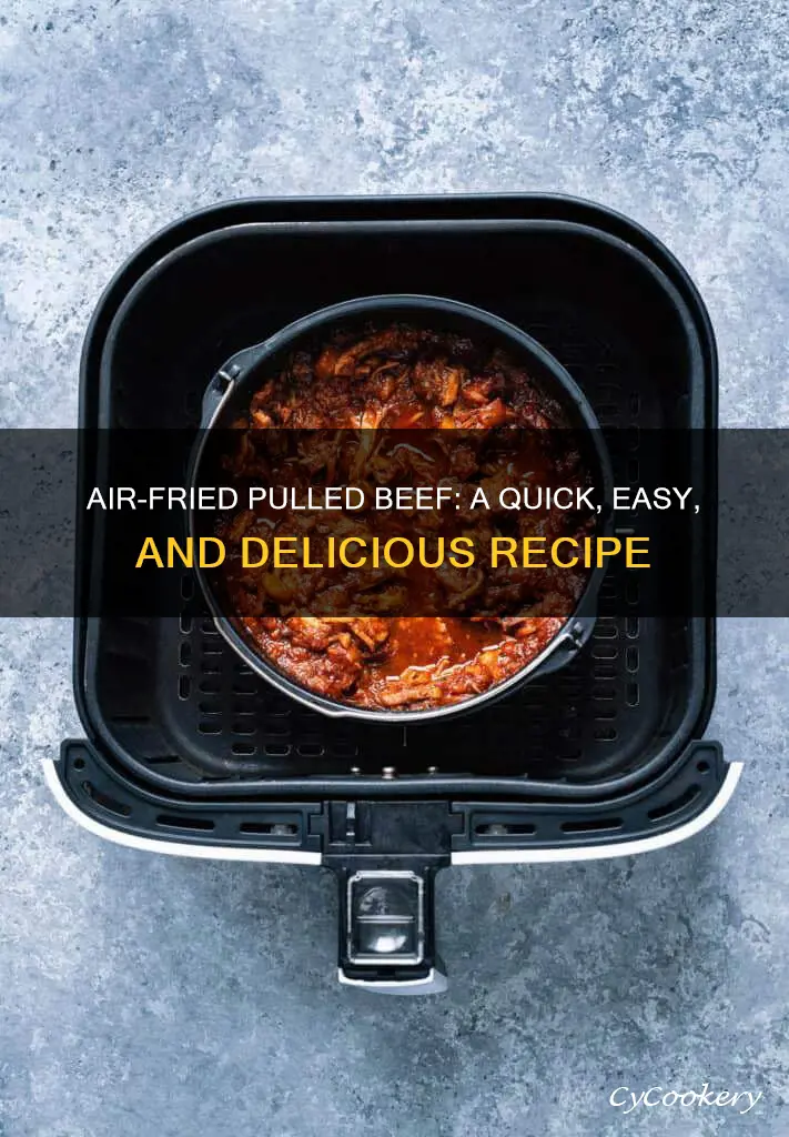 how to make pulled beef in air fryer